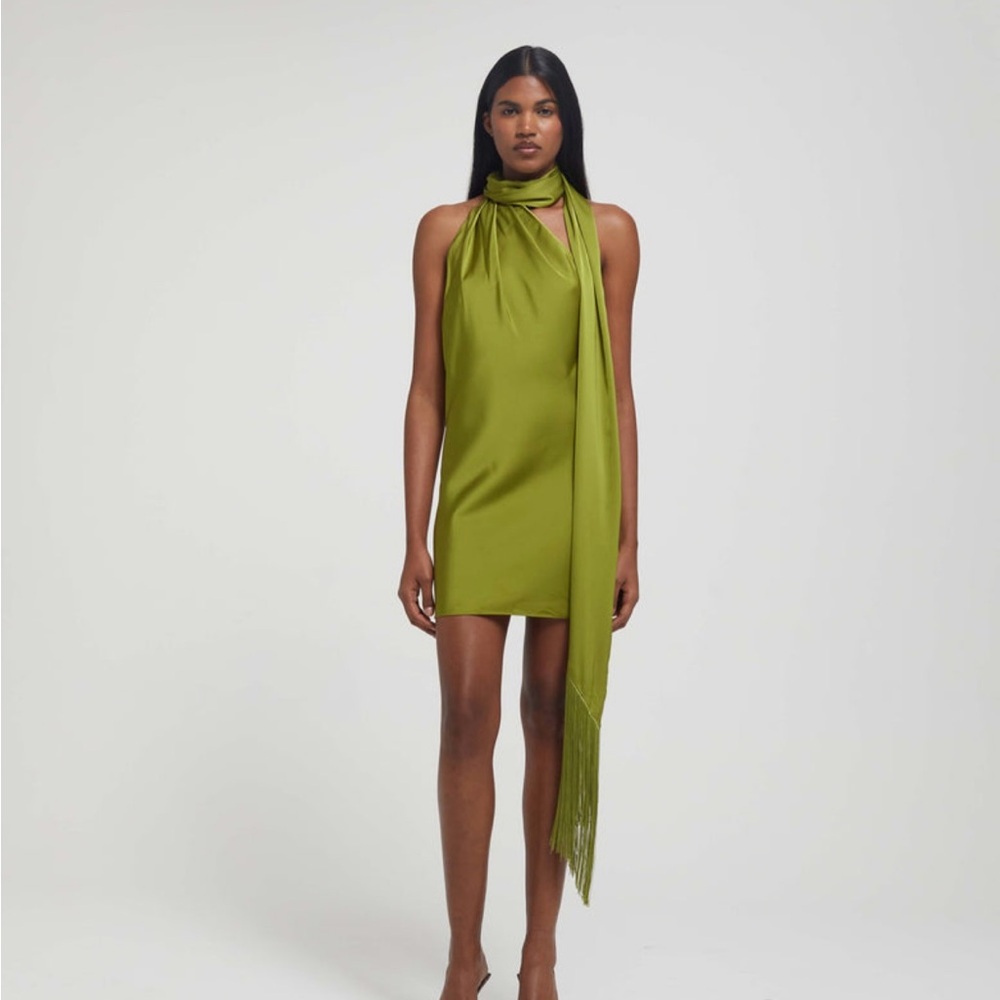 Rat & Boa SERAFIA DRESS GREEN